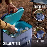 Ninja FrostVault™ 24 Can Backpack Cooler in Charcoal Gray